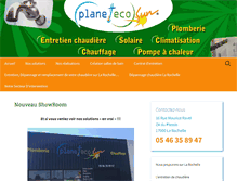 Tablet Screenshot of planeteco-sun.com